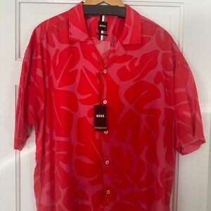 BOSS Red Men's Shirt XL nwt